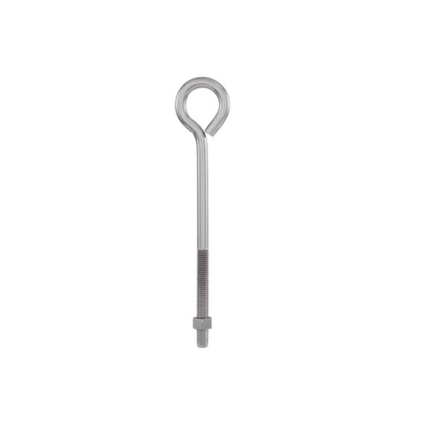 National Hardware Eye Bolt 3/8"-16, 8 in Shank, 31/32 in ID, Steel, Weatherguard Coated N100-213 - main